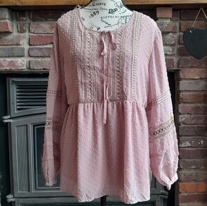 Indigo Soul Baby Doll Blouse